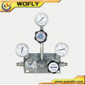 semi automatic stainless steel argon pressure regulator